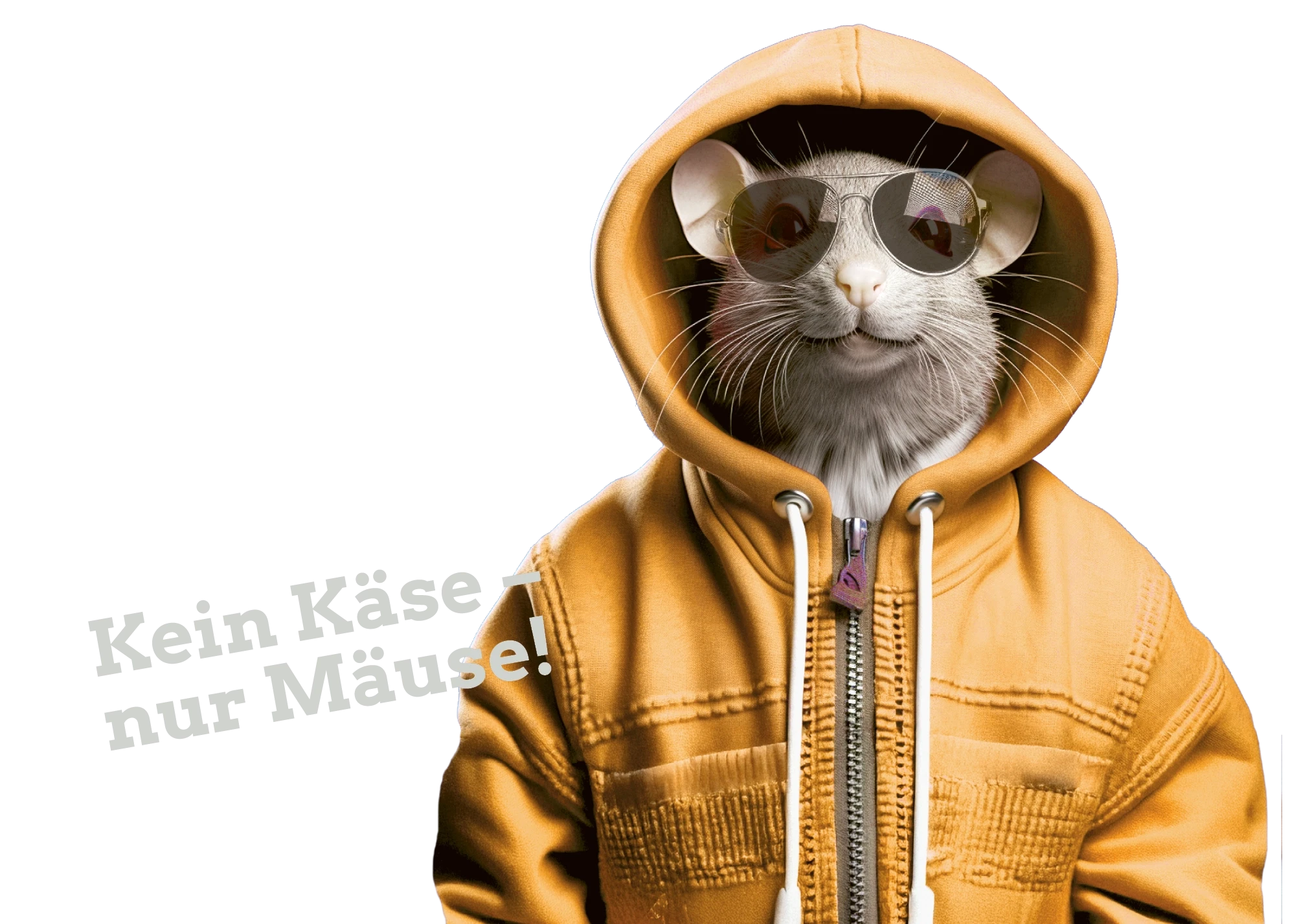 Illustration Maus für Weiterempfehlungs-Aktion